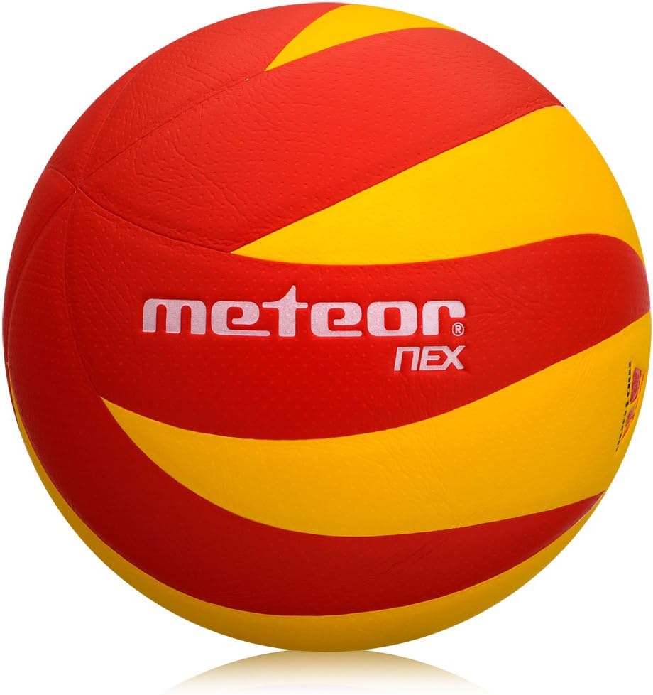 Ballon De Volleyball Meteor Soft Touch - Taille Officielle 5 Pour Intérieur/Extérieur | Micro PU
