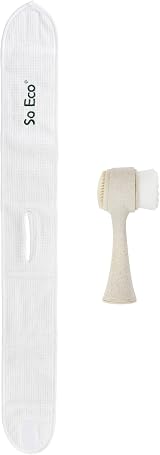 So Eco Facial Cleansing Brush & Waffle Headband Set - Deep Cleanse & Exfoliate view 3
