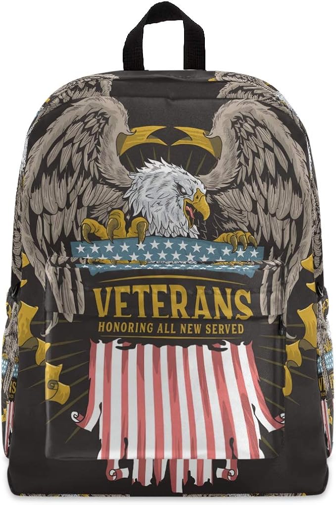 Backpack Veterans Day Travel Backpacks Eagle Veterans Day Lightweight