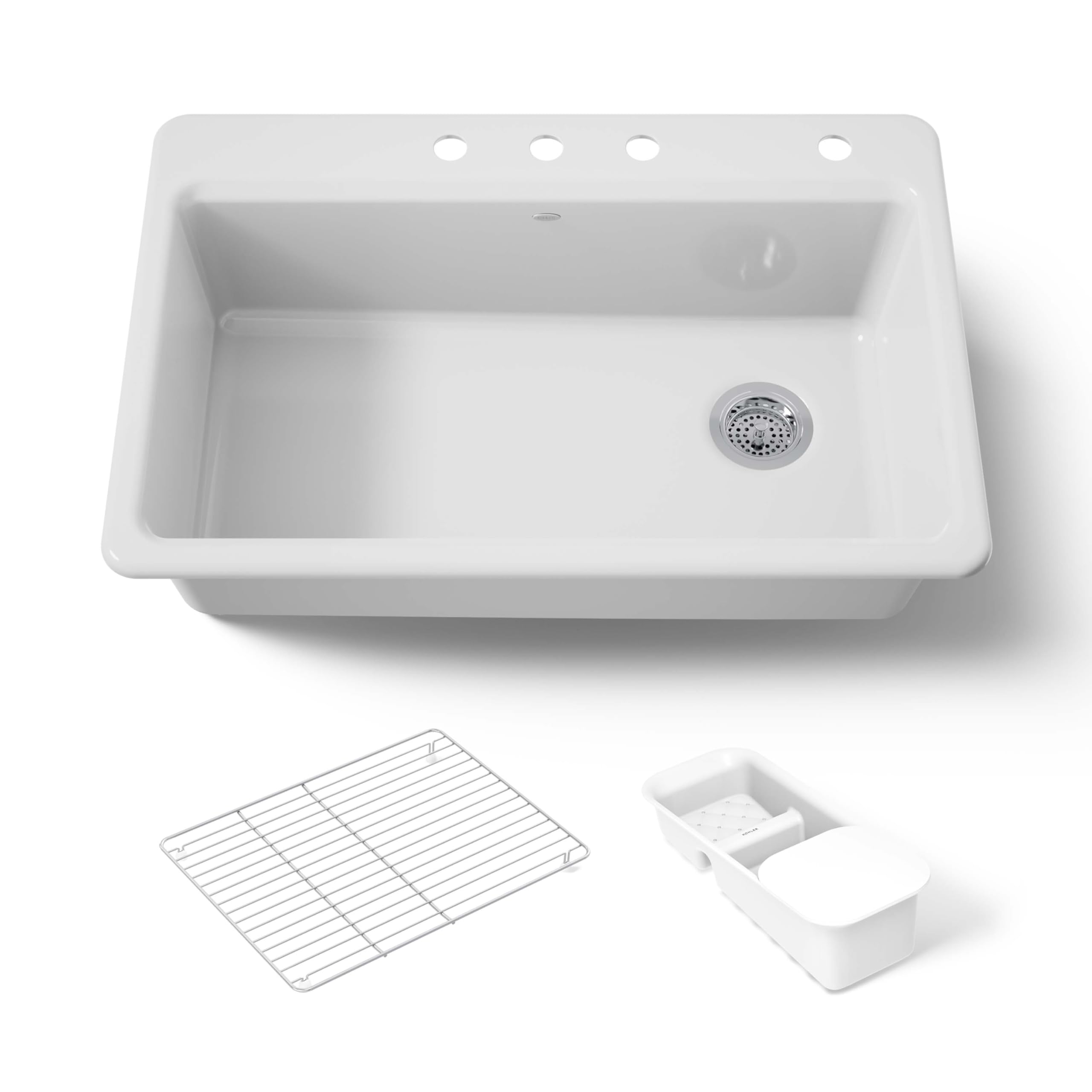 Photo 1 of KOHLER Riverby Sink Single Sr 4-Hole