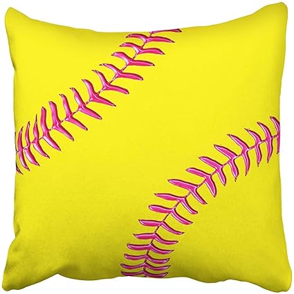 Amazon Com Cute Softball Bedroom Decor Round Softball