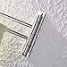 KES Bathroom Swing Arm Towel Bar 2-Arm Wall Mount Swing Out Towel Shelf Polished SUS304 Stainless Steel, A2102S2