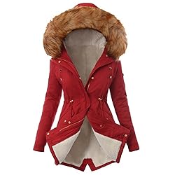 Womens Tops Winter Coat Womens Warm Sweater Hooded