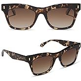 DIFF Bradley Designer Oversized Rectangular Sunglasses for Women and Men | Fashionable & Trendy Style | 100% UV Protection