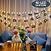 Tomshine 40 LED Photo Clip String Lights 16.4ft LED Battery Powered String Lights with Photo Clips Indoor for Home Christmas Decoration Birthday Wedding Party Decor (Warm White)