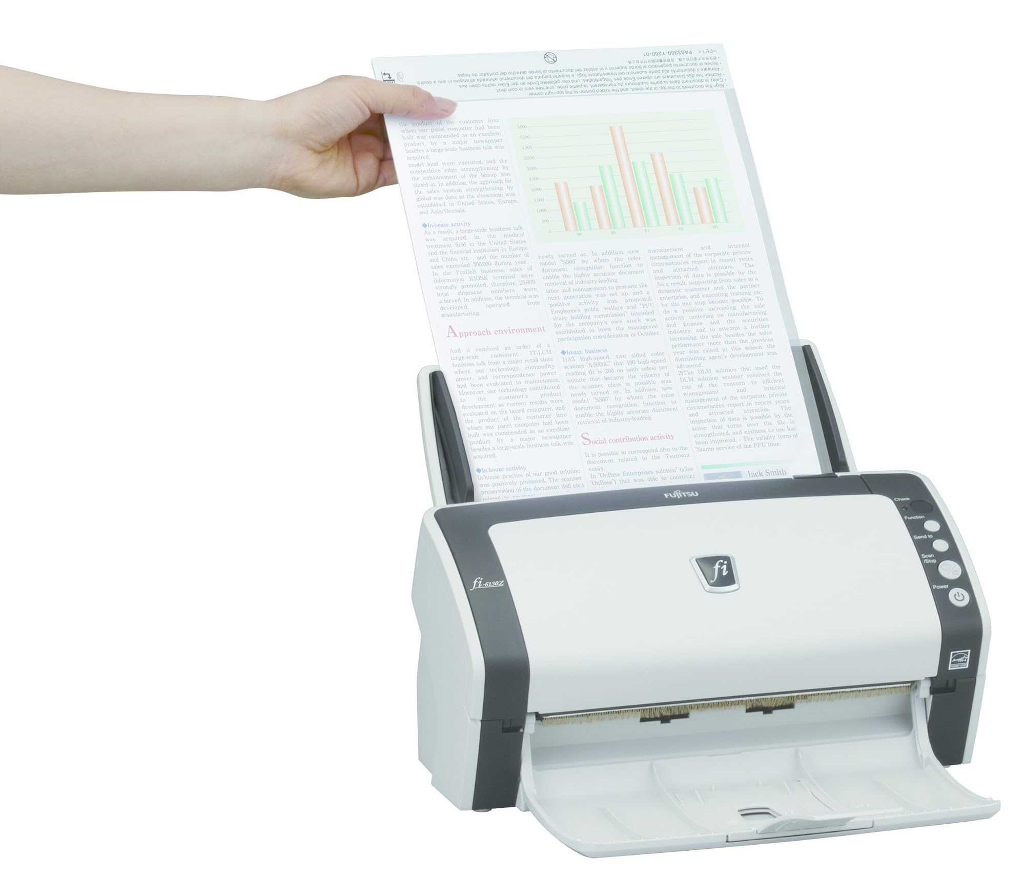 Fujitsu fi-6130Z Sheetfed Document Scanner (PA03630-B051)