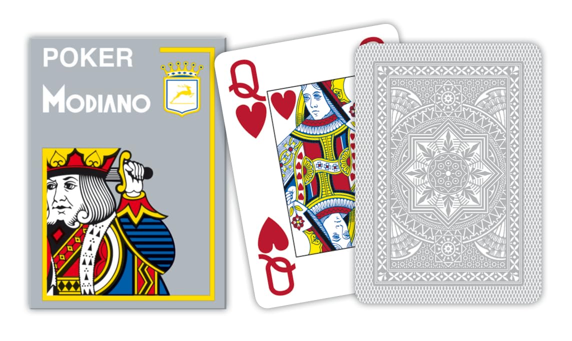 Modiano 3004882 4 Jumbo Index Poker Cards