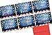 Note Card Cafe Patriotic Greeting Cards with Envelopes (Pack of 36) Unique Patriotic Phrases Design | Red Envelopes Included | Blank Note Card, Glossy Cover