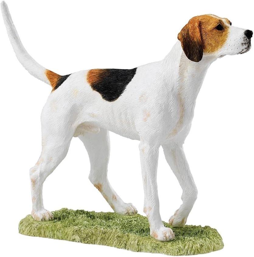 Border Fine Arts Dogs Foxhound Figurine Black/Tan Amazon.co.uk Kitchen & Home