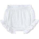 Durio Baby Bloomers for Toddler Girls Newborn Diaper Covers for Girls Cute Cotton Baby Girl Shorts