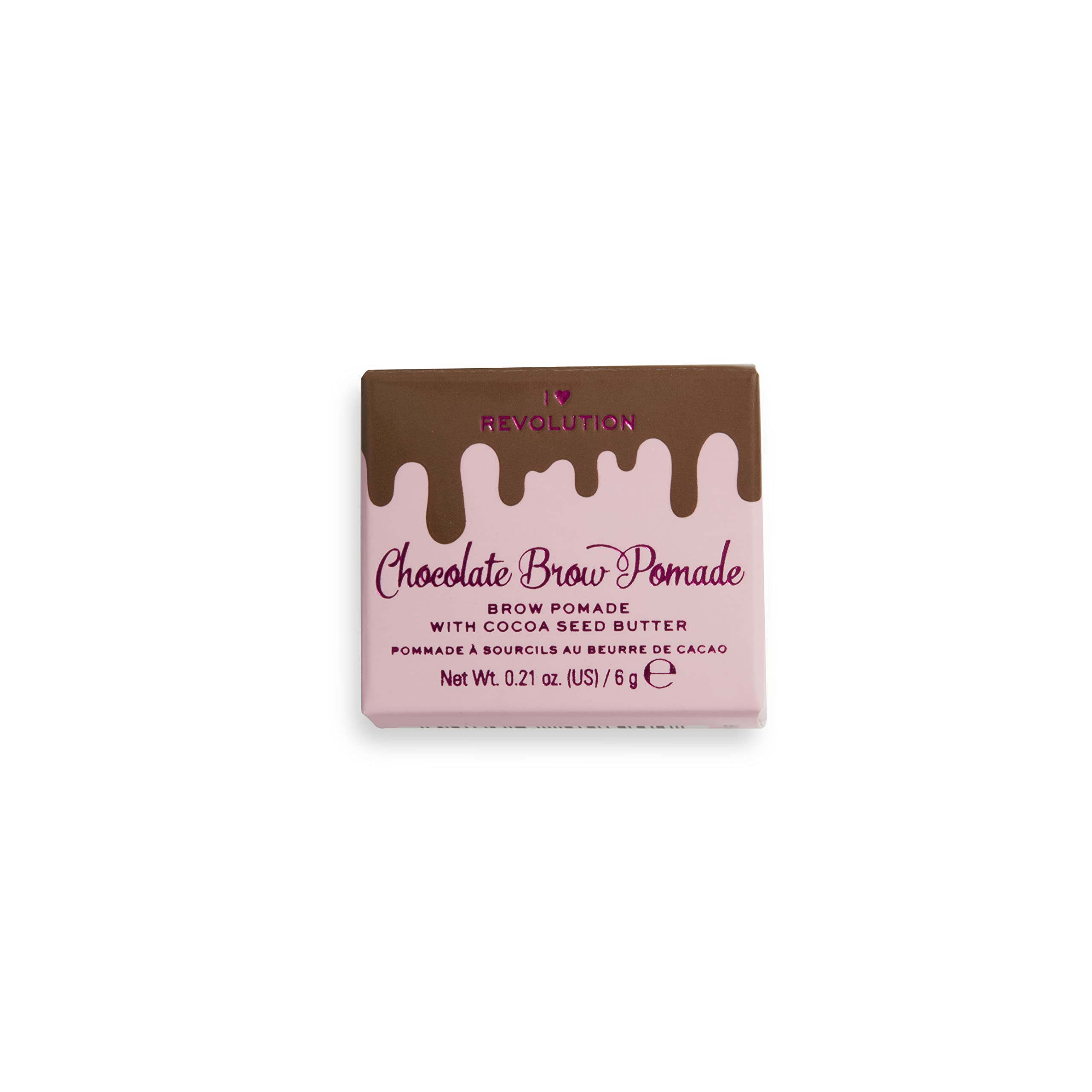 Revolution Beauty London, Chocolate, Brow Pot, Salted Caramel, 6g