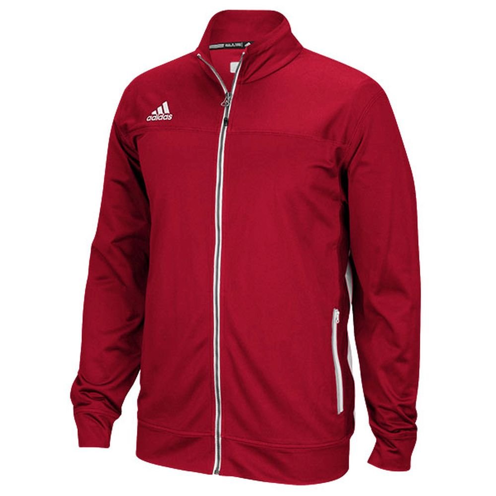 Adidas Mens Climalite Utility Jacket XL Power RedWhite Homer's Coat