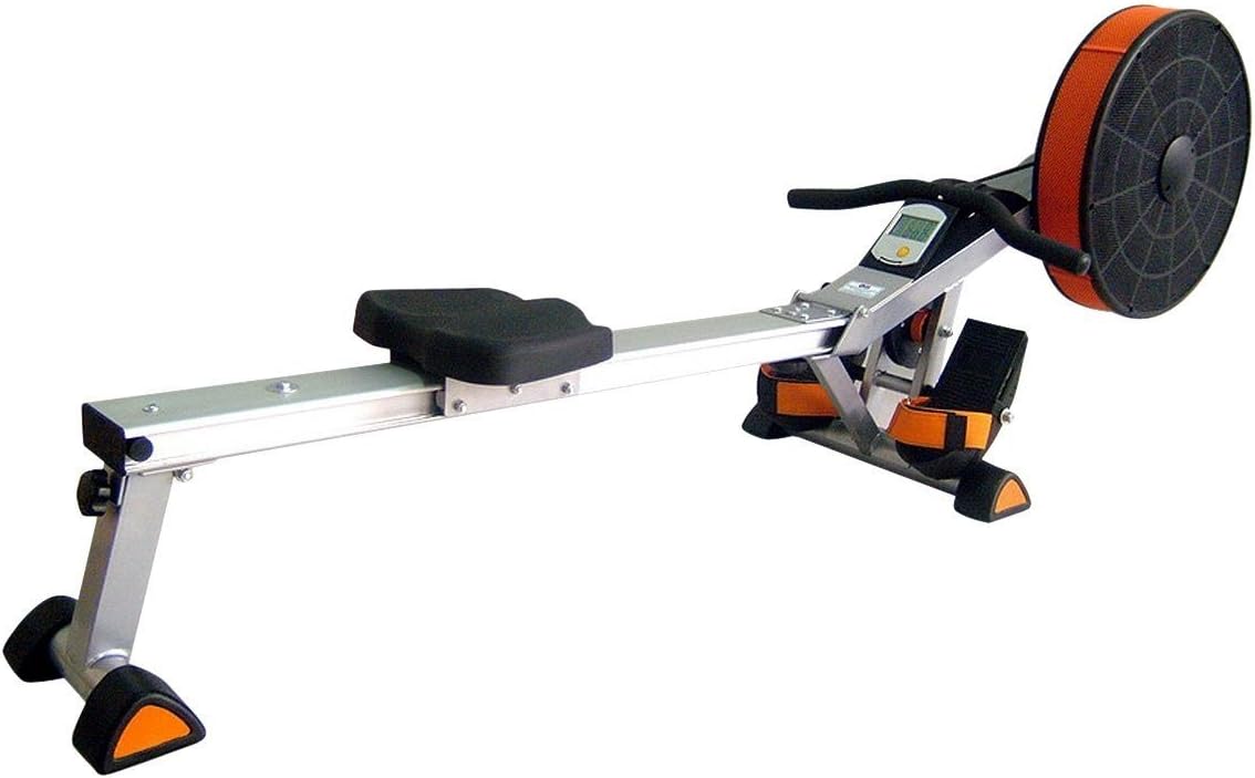 The Gym Life Compact Fold Away Home Air Rowing Machine For Cardio Strength Fitness RRP £450