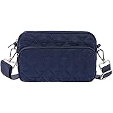 Ahdoma Crossbody Bags for Women Quilted Puffer Small Crossbody Puffy Purses Shoulder Handbag Crossbody Bag for Women Travel