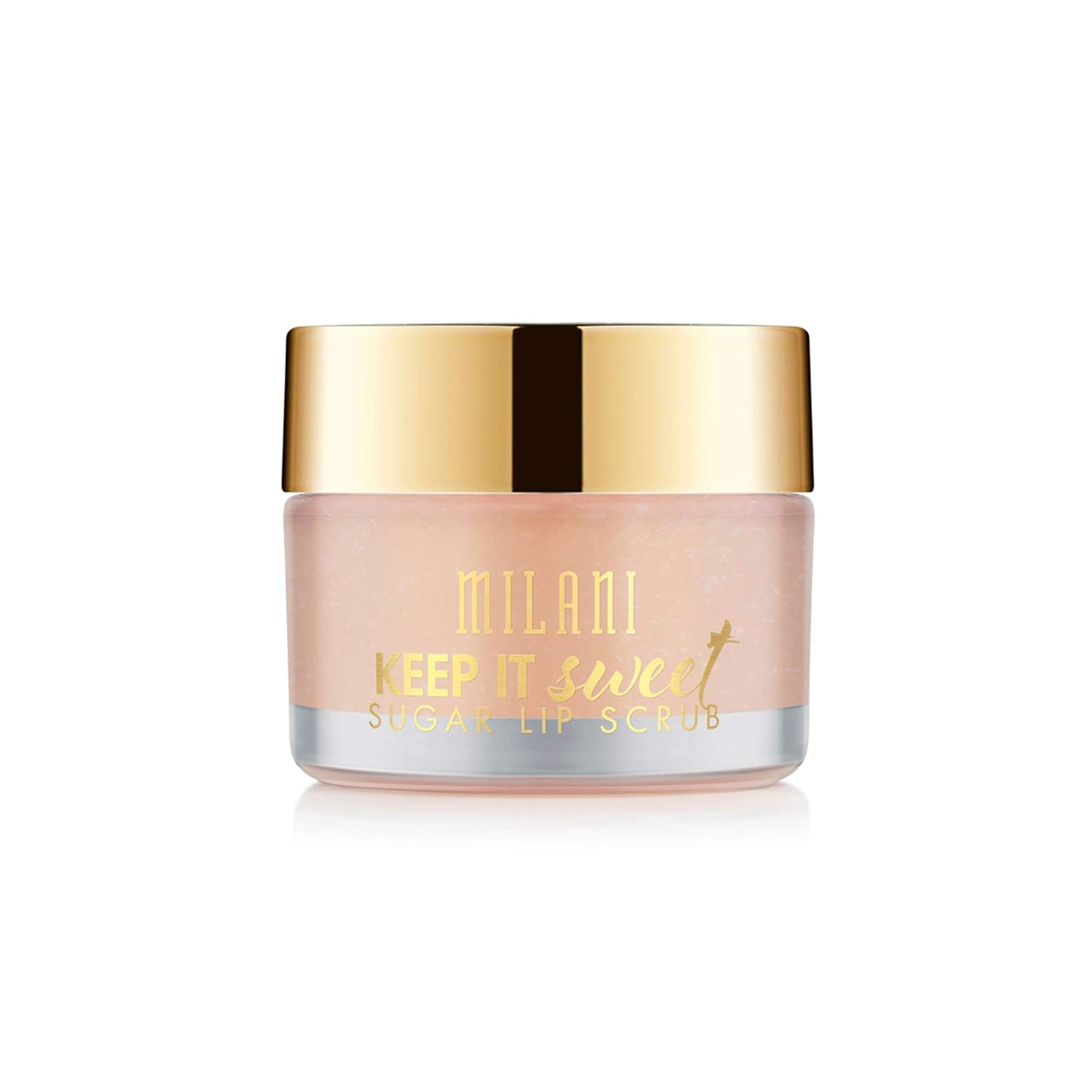 Milani Keep It Sweet Sugar Lip Scrub (0.49 Ounce) Vegan, Cruelty-Free Lip Exfoliator - Formulated with Natural Sugar Granules to Exfoliate & Smooth Lips