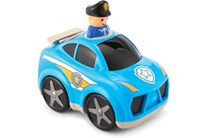 Kidoozie Press ‘n Zoom Police Car - Developmental Activity Toy for Toddlers Ages 12 Months and Older - Great for Fine Motor Skills and Visual Development!
