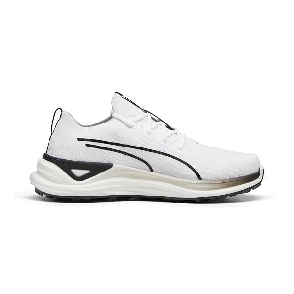 PUMA GOLF ELECTROCAT NITRO, WHITE BLACK, 13