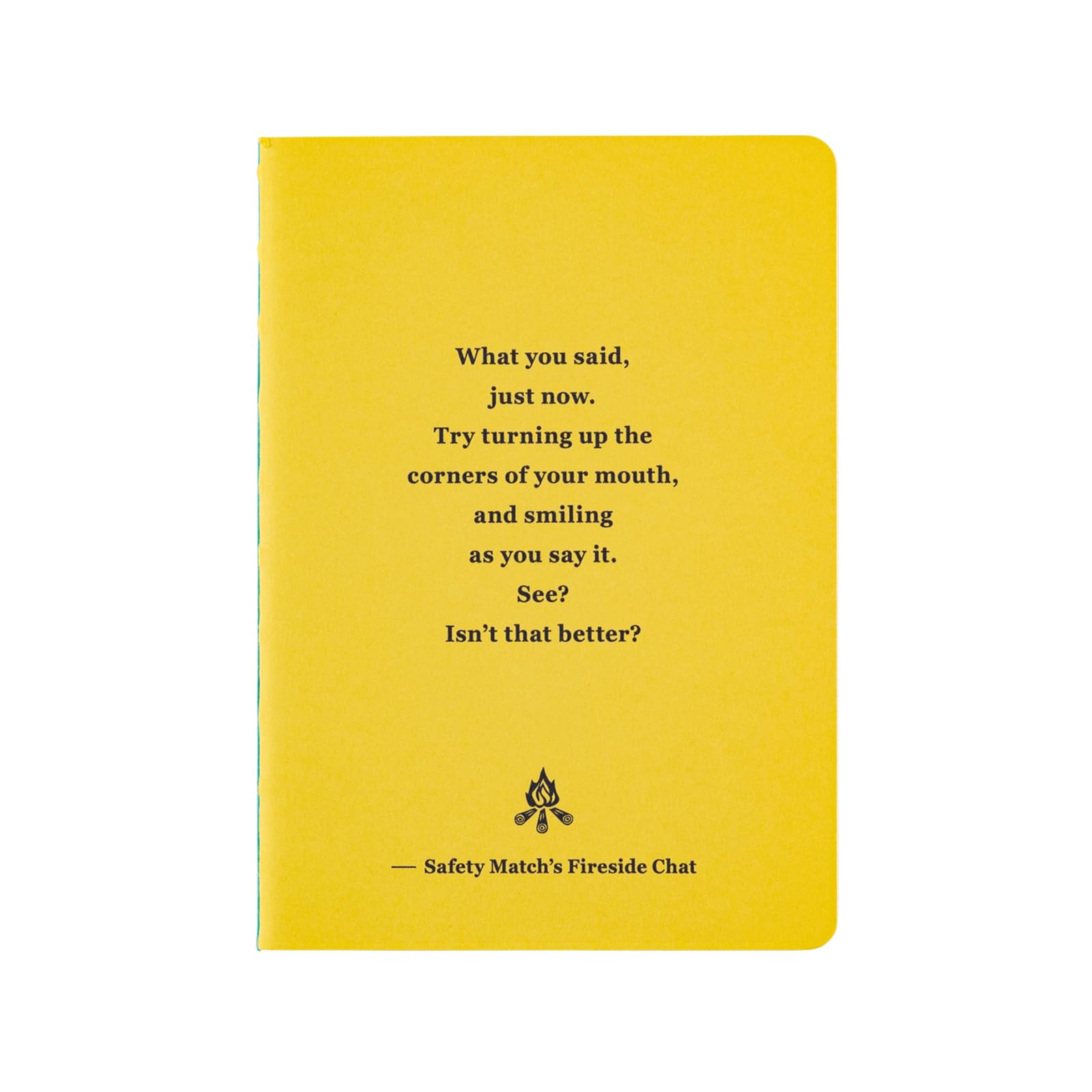 ほぼ日 Hobonichi Techo Accessories Fireside Chat Notebook - Blank (B7 Size)