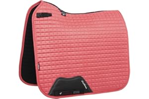 LeMieux Dressage Suede Square Saddle Pad - English Saddle Pads for Horses - Equestrian Riding Equipment and Accessories