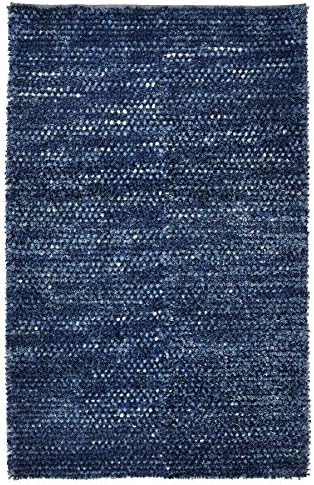 Kosas Home A30030810Z Monterey Pebble Shag Rug, Indigo