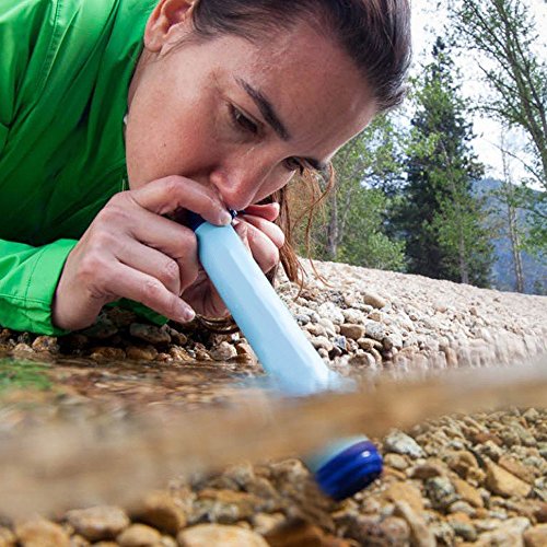 Mersuii Personal Water Filter Straw,Portable Straw Water Filter for Camping, Hiking, Travel or Backpacking (Water Filter Straw) - Thumbnail 3
