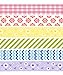 Washi Tape | Evermae Design Co. -- Rainbow Prism Premium Japanese Washi Tape, Set of 6 Rolls
