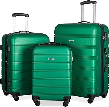 merax 3 piece luggage set