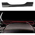 Carbon Fiber interior Dashboard Cover Trim For Jeep Grand Cherokee L 2021-2024 For Grand Cherokee 2022-2024