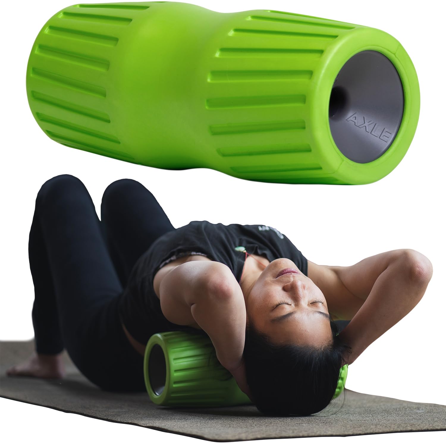 RAD Axle I Foam Roller for Myofascial Release I Self Massage Mobility and Recovery