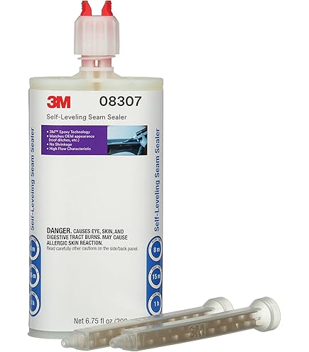 Amazon.com: 3M OEM Match Epoxy Seam Sealer 08528, Black, 200