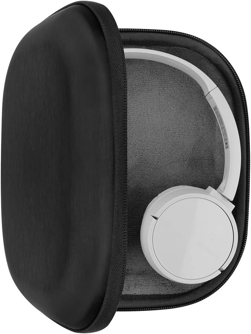 Geekria Shield Headphones Case Compatible with Sony WHCH510, WHCH500, MDR-XB610, MDR-XB600, MDR-XB400, MDR-ZX600 Case