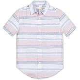 Hope & Henry Men's Convertible Double Weave Button Down Shirt