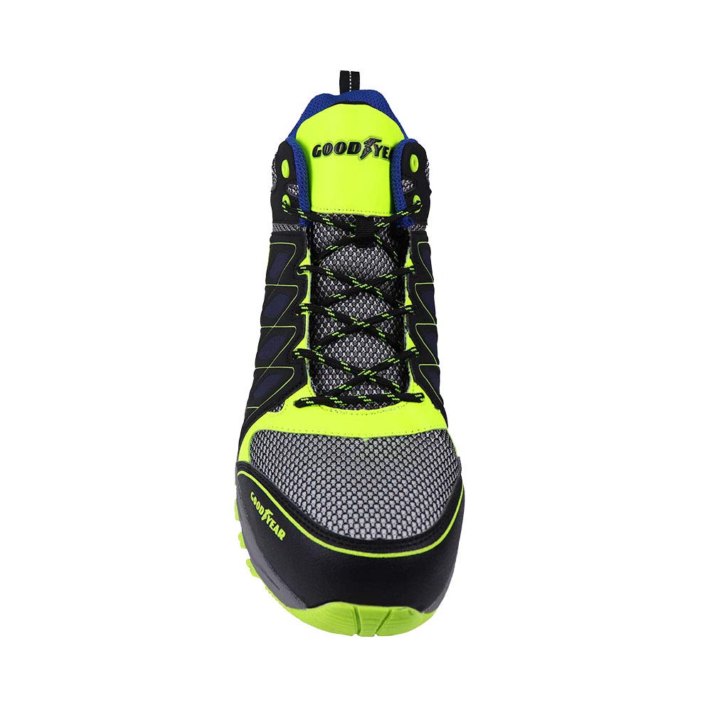 Goodyear Men's Metal Free Composite Toe & Midsole Protection S1P SRA HRO Safety Boots, Multicolor, 12 UK, Green Blue - Image 3