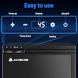 AAOBOSI 65L Campervan Fridge Freezer 12V APP Control Car Truck Boat view 8