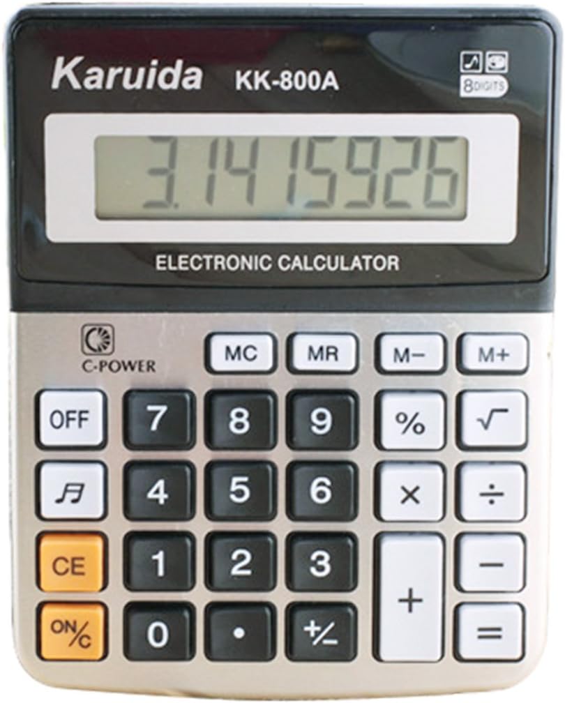 KK800A 8Digit Portable Powered Digital Electronic Amazon.co.uk