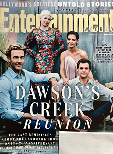 Entertainment Weekly Magazine (April 6, 2018) Dawson's Creek Reunion Cast Cover