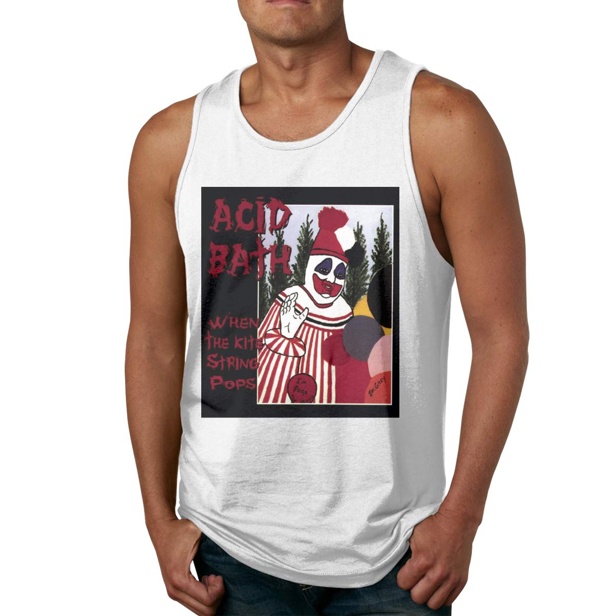  S Acid Bath When The Kite String Pops Basic Ness Sleeveless Tank Tops T Shirts