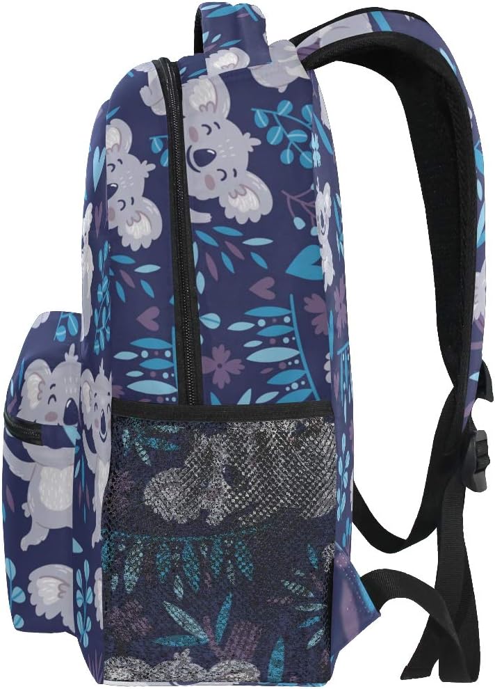 JUMPBEAR Travel Backpack Laptop Casual Daypack Koala Bears College Schoolbag Durable Bookbag, 16 x11.4x5.4in - Image 5