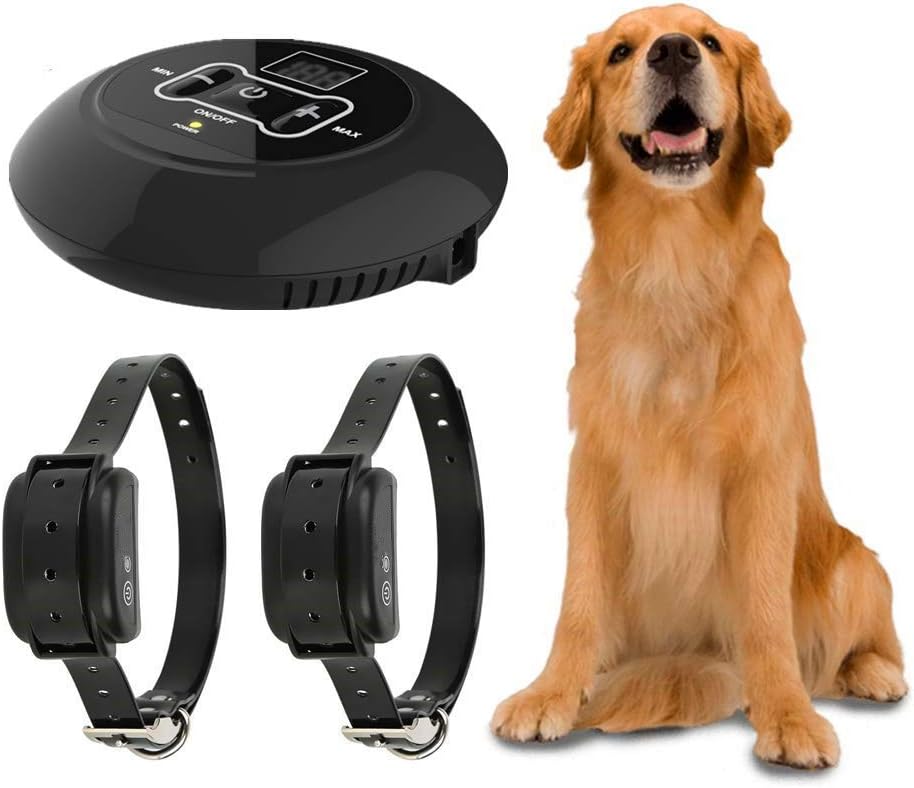 Reviews DXFK.AM Electronic Fence Pet Wireless Trainer Bark Stopper, 2