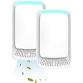 Plug In Air Purifier - Ionizer Air Purifier, Negative Ion Technology for Home Quiet Operation Negative Ion Air Purifier for Bedroom, Office,Pet Room,Bathroom White (2)