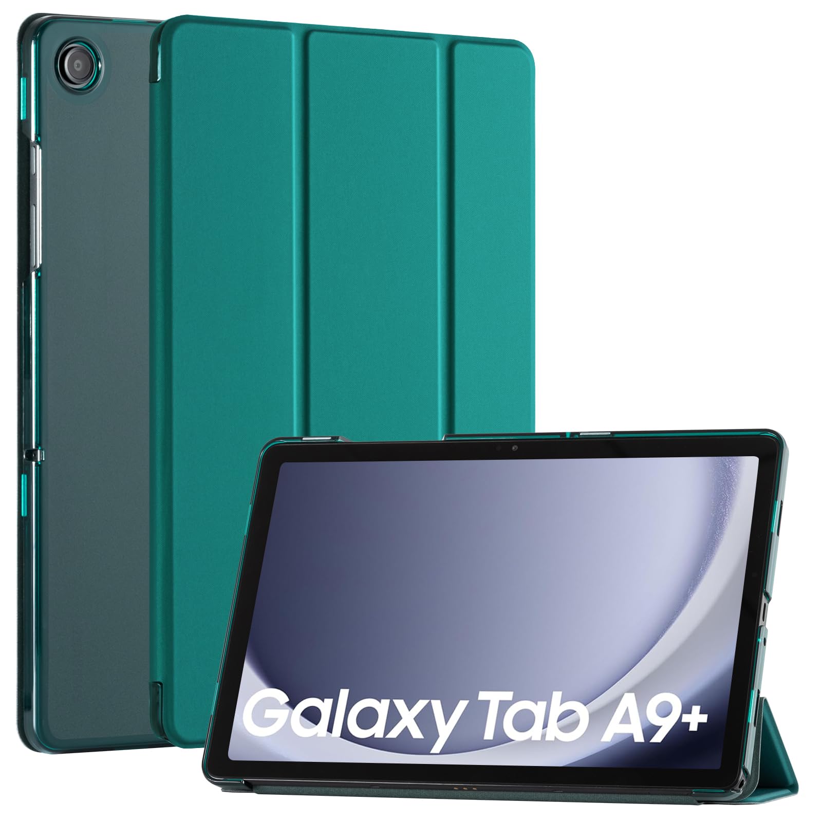 Funda para Samsung Tab A9 plus rígida (verde)