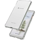 Aircawin Case for Viwoods AiPaper Reader&amp;Reader Colour E-Reader Case Clear | 6.13" Shockproof Cover for Viwoods Aipaper Mobile E-Paper 2025 Released,Lightwheight Soft TPU Back Shell-Clear