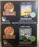 Cafe Ole Taste of Texas DECAF Bundled San Antonio/Houston K-cup 12 Cups (Pack...