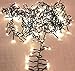 NEW! 12' Decorative Twinkle Cluster Lights, Warm White LED Bulbs with 50,000 Hour Life!! 8 Lighting Mood Scenes with a Click (Twinkle, Flash, Steady, Waves, Fade, More), Indoor/Outdoor, Year-Round Use