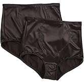 Bali womens Firm-control Shapewear Brief Pack, Shaping Brief With Tummy Control, 2-pack