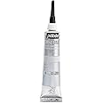 Pebeo Vitrail, Cerne Relief Dimensional Paint, 20 ml Tube with Nozzle - Silver, 0.68 Fl Oz (Pack of 1)
