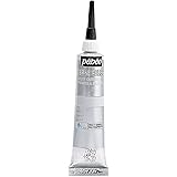 Pebeo Vitrail, Cerne Relief Dimensional Paint, 20 ml Tube with Nozzle - Silver, 0.68 Fl Oz (Pack of 1)