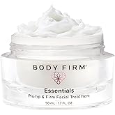 BODY FIRM Crepe Erase Plump & Firm Facial Treatment, Anti-Aging Skin Care, Hydrating Face Moisturizer, Night Cream for Face and Neck, Moisturizing and Firming, Supports Wrinkle & Crepe Skin, 1.7 fl oz