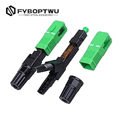 FYBOPTWU - 20 pcs SC-APC Fiber Optic Quick Assembly