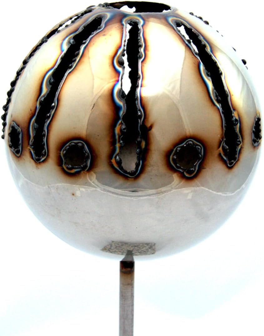 Gartenfackel Feuerkugel - Sonne, Höhe: 100 cm , Gewicht: 0.55 kg, Durchmesser: 13 cm